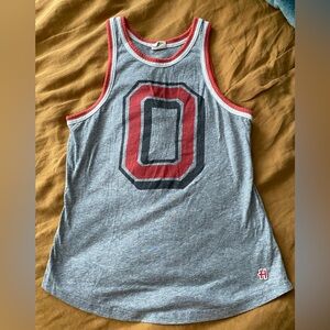 HOMAGE Ohio State Buckeyes block O tank top